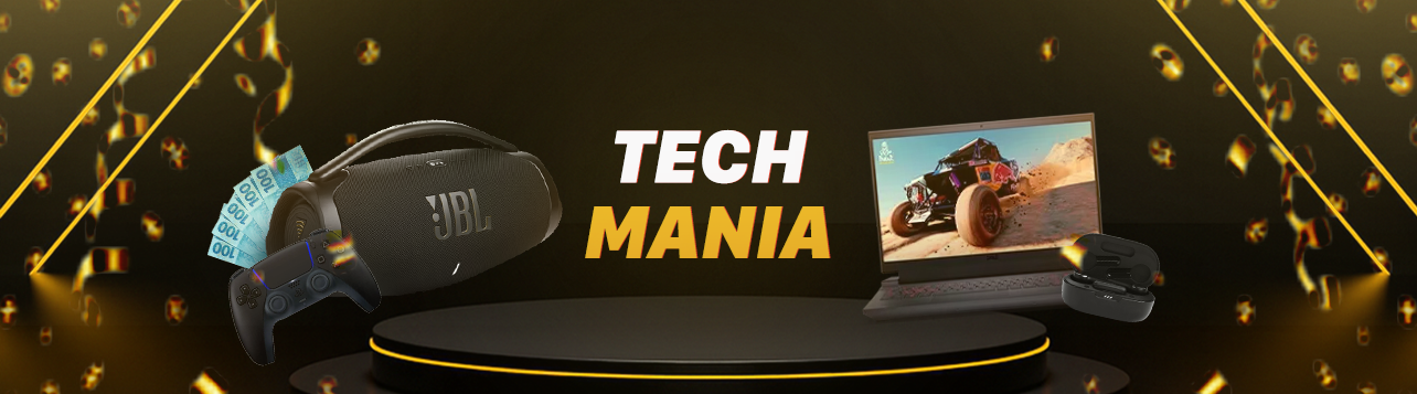TECH MANIA - R$ 1,00 - PRÊMIOS DE ATÉ R$5.000,00 